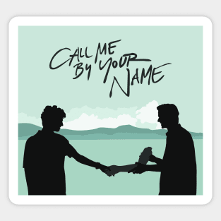 Aqua Call Me By Your Name Sticker
